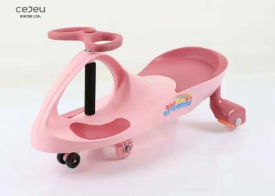 China Pink 3 Year Olds Ride On Wiggle Car 82*52*40CM Steering Universal for sale