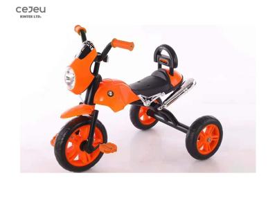 China Motor Head Kid Riding Tricycle 65*60*42CM With English Music for sale