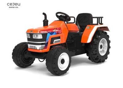 China Led Light Childs Plastic Ride On Tractor 135*76*81CM 2.4G RC for sale