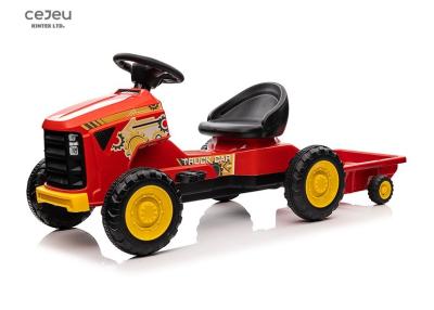 China Children'S Electric Simulated Tractor With Tow Bucke for sale