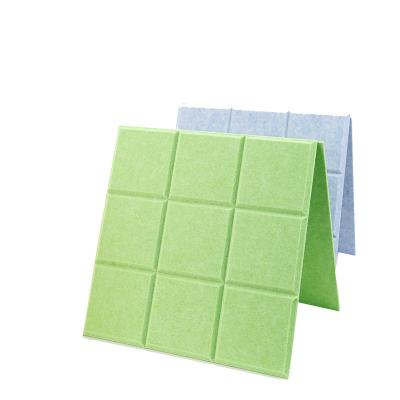 China 100% polyester fiber acoustic board Slotted acoustic panel wall decoration for sale