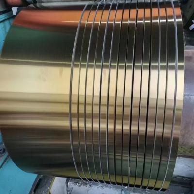 China Tira de metal de acero inoxidable pulida en frío de las tiras ASTM A240 A666 2m m en venta