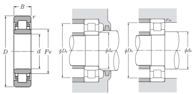Good price NJ2314 bearing Cylindrical roller bearing NJ2314E.M1 70*150*51mm