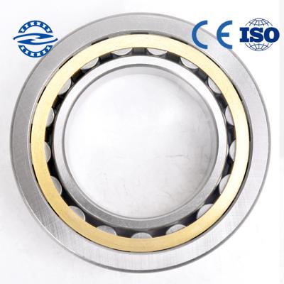 China Brass Cage Bearings cylindrical roller bearing  OF NU / NJ203 bearing for sale