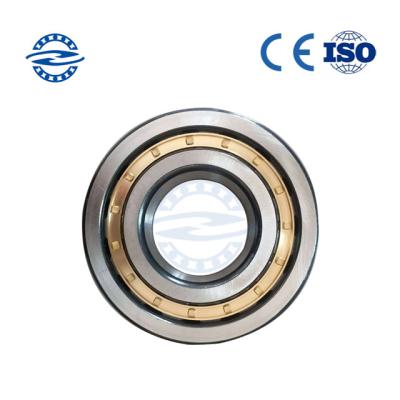 China Brass Cage Cylindrical Roller Bearing NU204 / NJ204 Precision P5 P4 size 20*47*14mm for sale