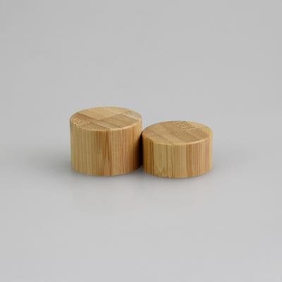 Chine Chapeau supérieur 18mm de fermetures à vis de disque en bambou de presse la 18/410 eau de maquillage à vendre