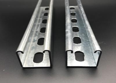 China Powder Coated Slotted Channel 41x21 41x41 Stainless Steel 304 en venta