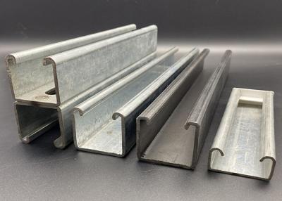 China 6M Metal Strut Channel 41x82 2.5mm Unistrut Double Strut Carbon Steel for sale