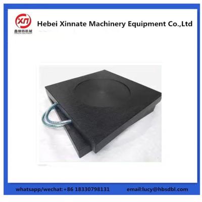 China 500x500 Concrete Pump Truck Parts Sany Outrigger Mats Support Block for sale