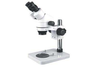 China 7-45X Binocular Zoom Stereo Microscope With LED Ring Light for sale