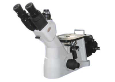 China Trinocular polarizó la ampliación metalúrgica ligera 1000X de la microscopia óptica en venta