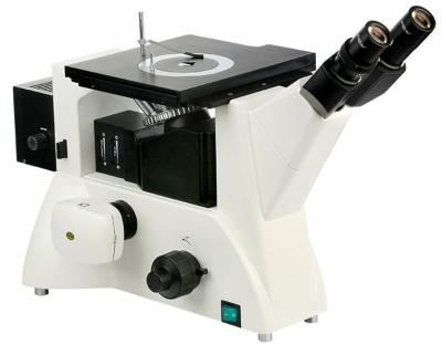 China 100X 20X Binocular Inverted Metallographic Microscope Bright Dark Field Observation for sale