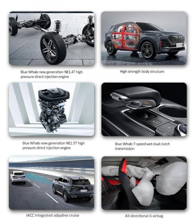 Changan CS 55 PLUS Petrol SUV With Low CO2 Emissions 180KM/H 3