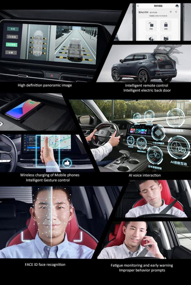 Changan CS 55 PLUS Petrol SUV With Low CO2 Emissions 180KM/H 4