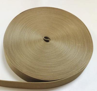 China Fireproof Woven Fabric Tape , High Temp Resistant Aramid Kevlar Fabric Tape for sale