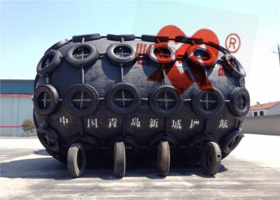 China BV SGS Yokohama Floating Fenders Pneumatic With Hot Galvanizing Chain for sale