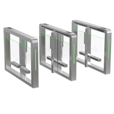 China Slim Swing Gate Turnstile 304 Stainless Steel Turnstile Compact Electromechanical Design for sale