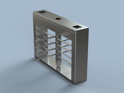 China Security Half Height Turnstiles High Transit Speed Access Control System for sale