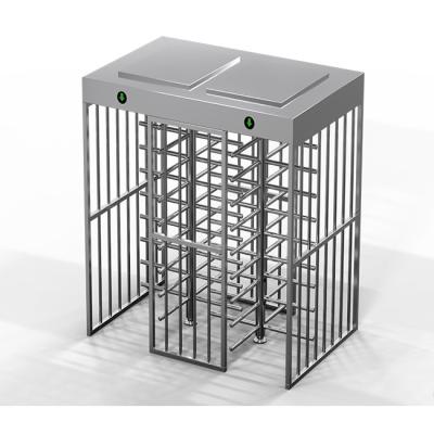 China Electronic Full Height Turnstile Gate Security Entrance 30-40 Persons/min for sale