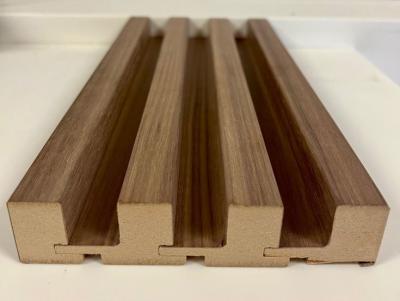 China Light Weight 21mm Wooden Acoustic Slat Wall Panel Multipurpose for sale