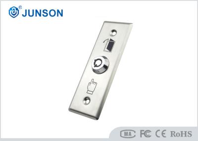 China Emergency Door Push To Release Button With Mechanical Key for sale