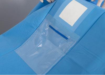 China SMS Medical Sterile Surgical Ophthalmic Drape Disposable Eye Drape With Pouch for sale