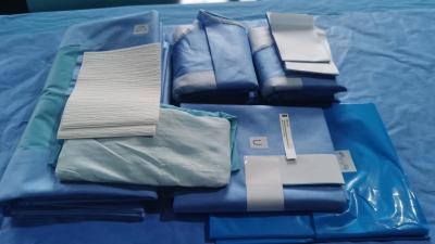 China Hospital Disposable Sterile Drape Lower Extremity Packs / Top Extremity Set for sale