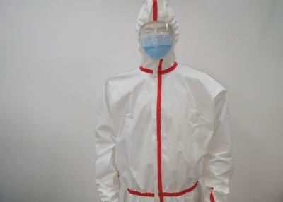 China Vestidos não tecidos unisex do isolamento do vestido cirúrgico/hospital com burocracia à venda