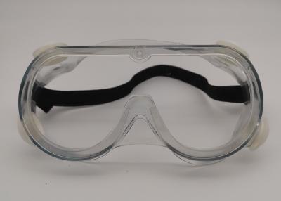 China Óculos de proteção resistentes químicos da proteção ocular da névoa do PVC anti à venda