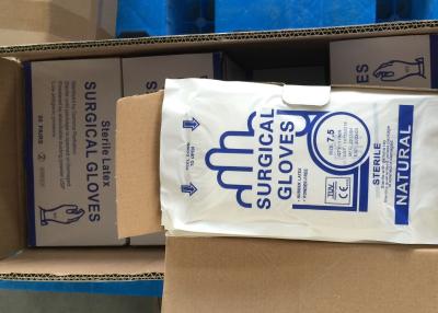 中国 医学等級の生殖不能の乳液の手袋は使い捨て可能な博士を粉にしたGloves 販売のため