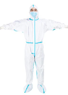 China Anti Bacteria Disposable Isolation Protective Clothing CE Approved for sale