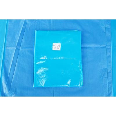 China Individual Pack Disposable Surgical Drapes EO Gas Sterile Surgical Table Cover for sale