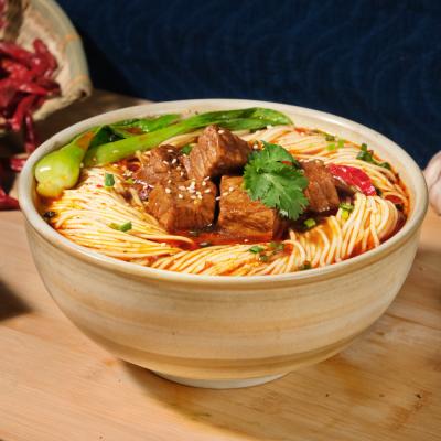 China Chongqing Xiaomian Chinese Braised Beef Noodles 206g Packaging for sale