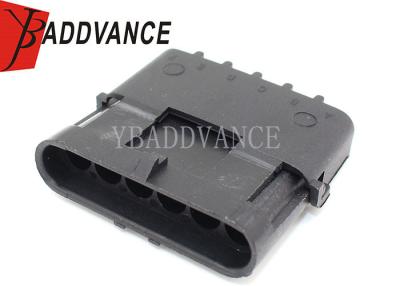 China Cable Mount Weather Pack Connector 6 Way Male Terminals 12010975 for sale