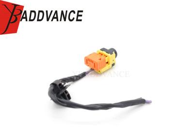 China 2 Pin Orange FCI Airbag Connector Clockspring Wire For Toyota Nissan for sale