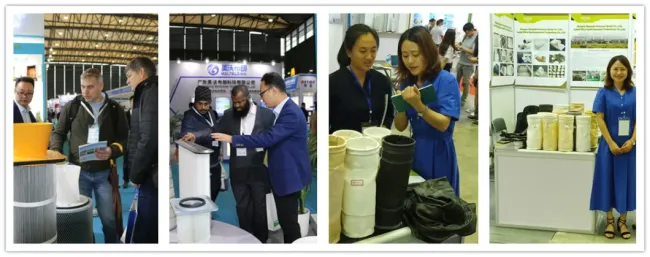 High Temperature 750GSM Fiberglass with PTFE Membrane Filter Cloth