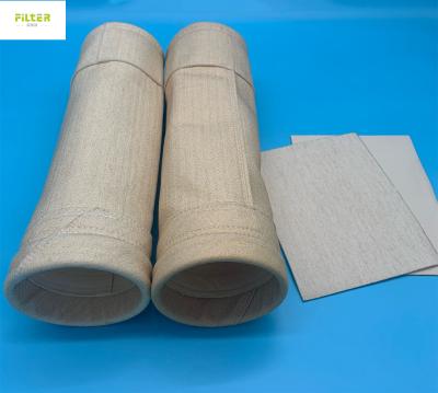 Chine L'aiguille ronde de fibre de DIS Aramid a senti le sachet filtre 450gsm - 550gsm de Nomex à vendre