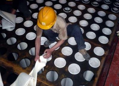 China Sacos de filtro industriais do PPS Baghouse anti - alcaloide para a indústria de metal não ferrosa à venda