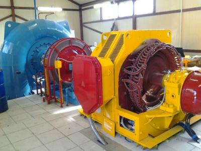 China Hydro Horizontal Francis Water Turbine Generator ISO Certification for sale