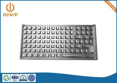 China Anodized Aluminum Keyboard Case Enclosure Multicolor CNC Machining for sale