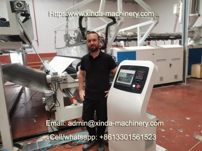 5m carpet backing TPR machine