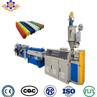 China PVC Plastic PE Corrugated Pipe Machine High Speed PP Single Wall Line for sale
