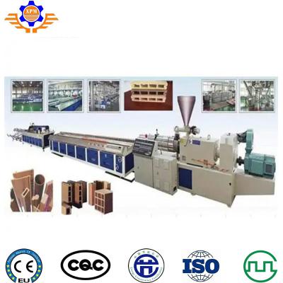 China 320Kg/H WPC Pvc Window Profile Extrusion Line/Wpc Upvc Door Frame Making Machine for sale