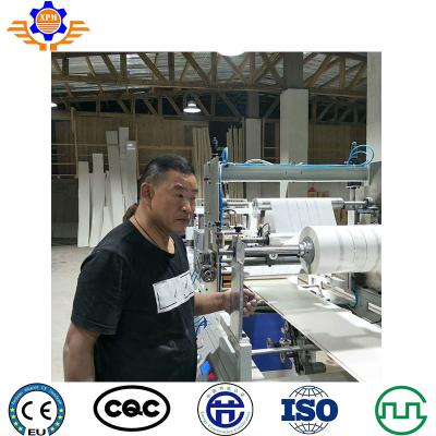 China ABB Inverter PVC Ceiling Panel Extrusion Machine New PVC Sheet Extrusion Line for sale
