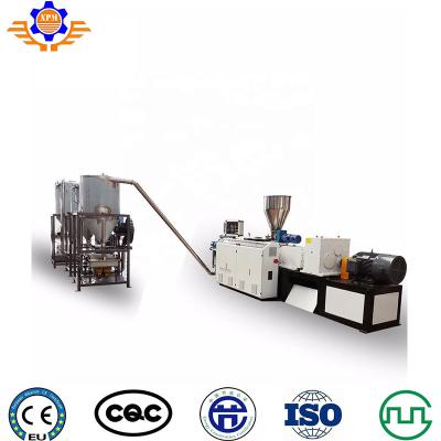 China 260 To 300kg/H Hdpe Granules Extruder Pet Granules Making Machine PP PE LDPE Film Recycling Line for sale