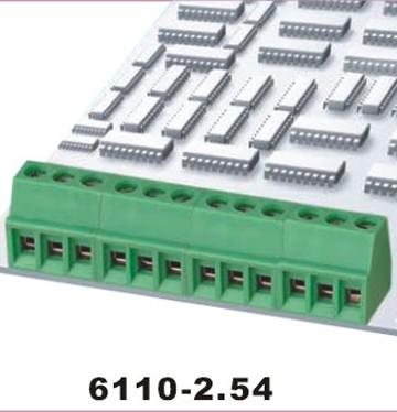 China Brase Terminal Block Connector PA66 PCB Terminal Block for sale