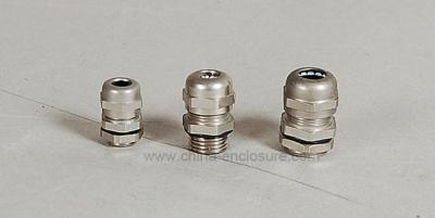China Indoor Cable Gland with Brass Locknut and NBR Sealing Washer en venta