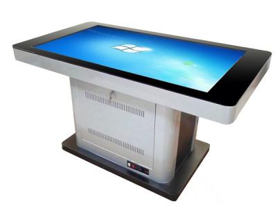 China 86In Interactive Multi Touch Table Shopping Centre Standing Kiosk for sale