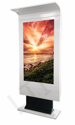 China 1500 Nits LCD 65 Inch Digital Signage Floor Standing Kiosk 1920*1080p for sale