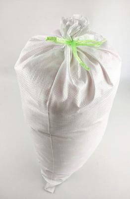 China White Thickened Fertilizer Packing Bag Recycling Woven Polypropylene Sand Bags for sale